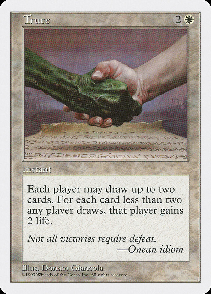 Truce [Fifth Edition] | Boutique FDB TCG