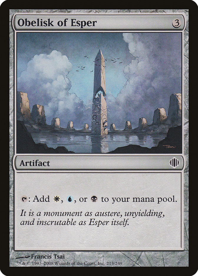 Obelisk of Esper [Shards of Alara] | Boutique FDB TCG