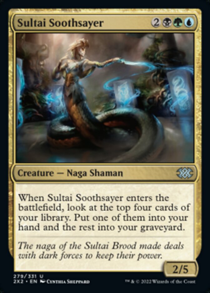 Sultai Soothsayer [Double Masters 2022] | Boutique FDB TCG