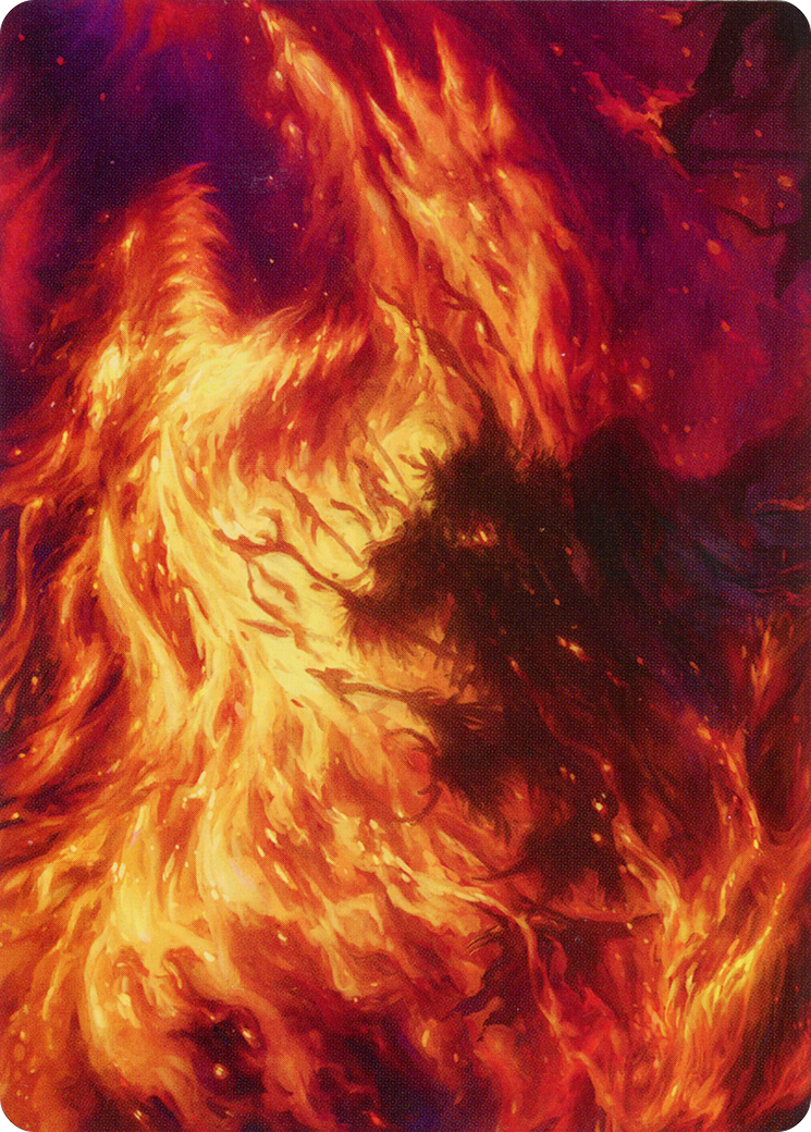 Stoke the Flames Art Card [March of the Machine Art Series] | Boutique FDB TCG