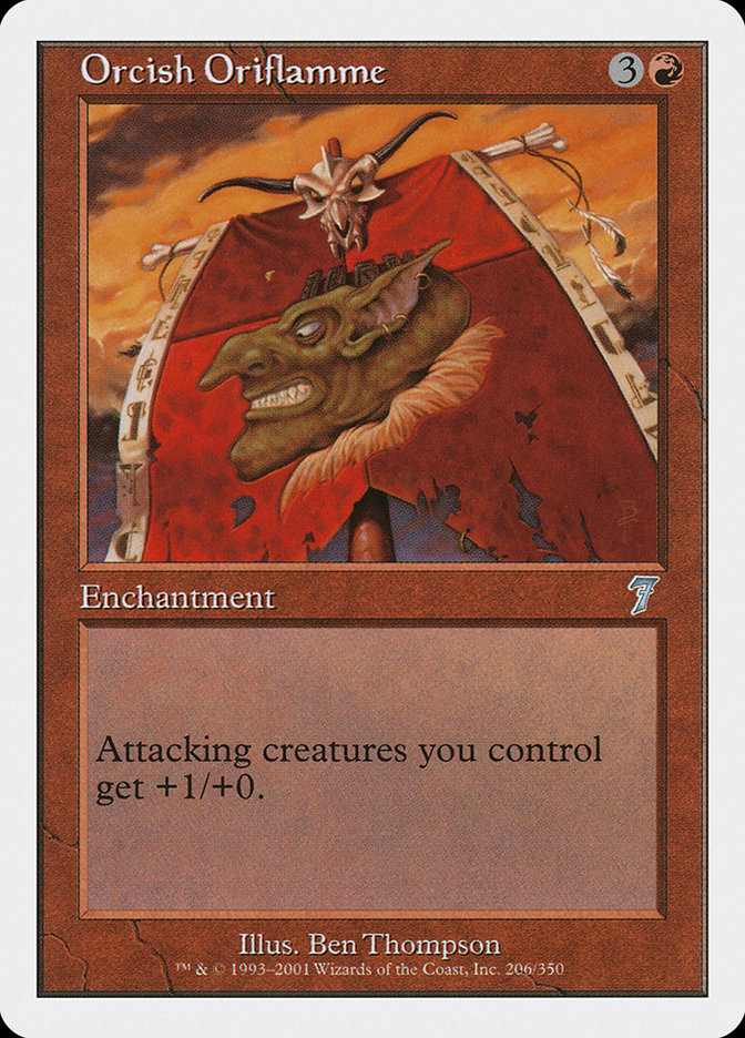 Orcish Oriflamme [Seventh Edition] | Boutique FDB TCG