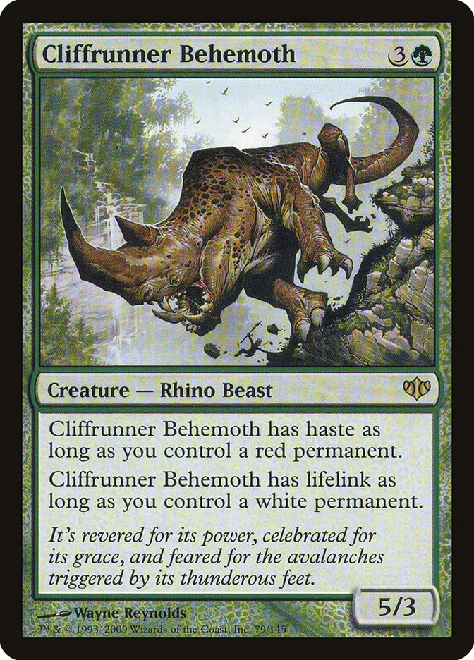 Cliffrunner Behemoth [Conflux] | Boutique FDB TCG