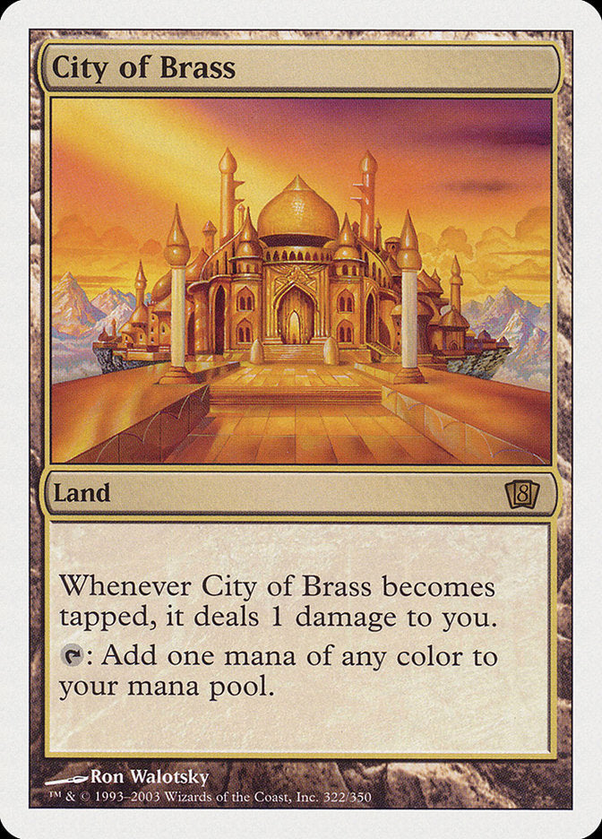 City of Brass [Eighth Edition] | Boutique FDB TCG