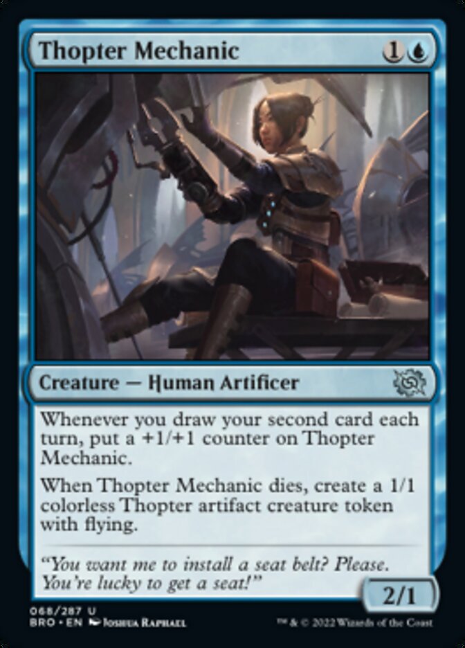 Thopter Mechanic [The Brothers' War] | Boutique FDB TCG