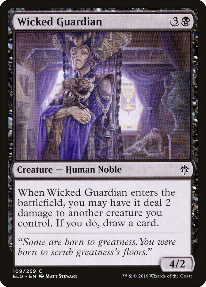 Wicked Guardian [Throne of Eldraine] | Boutique FDB TCG