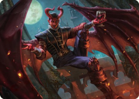 Raphael, Fiendish Savior Art Card (40) [Commander Legends: Battle for Baldur's Gate Art Series] | Boutique FDB TCG