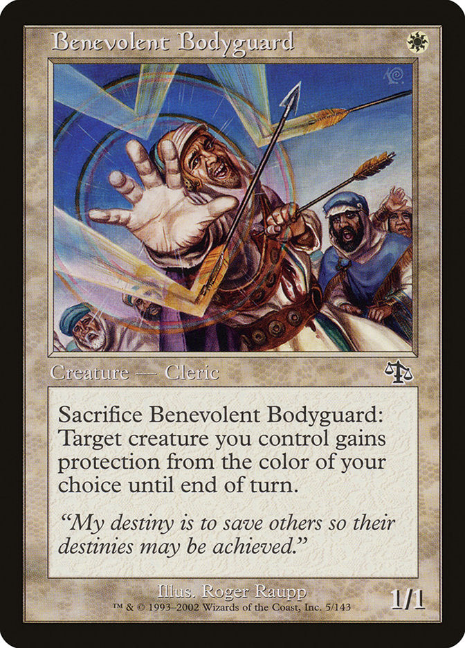 Benevolent Bodyguard [Judgment] | Boutique FDB TCG