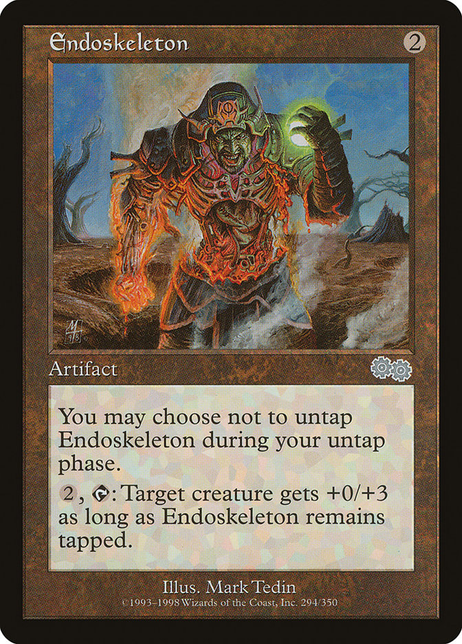 Endoskeleton [Urza's Saga] | Boutique FDB TCG