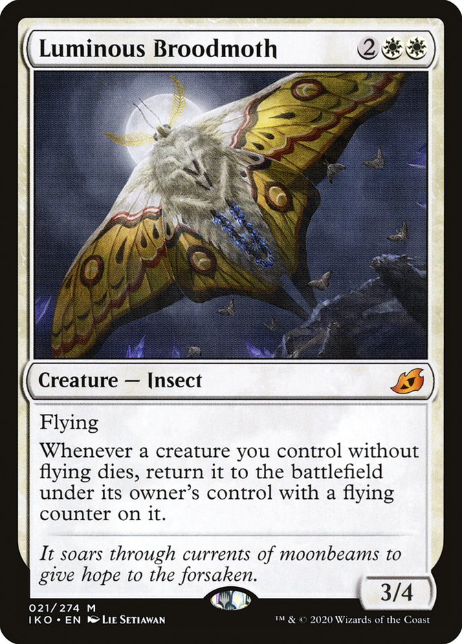 Luminous Broodmoth [Ikoria: Lair of Behemoths] | Boutique FDB TCG