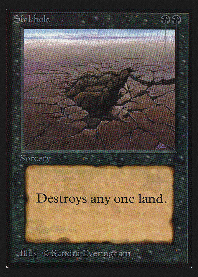 Sinkhole [International Collectors' Edition] | Boutique FDB TCG