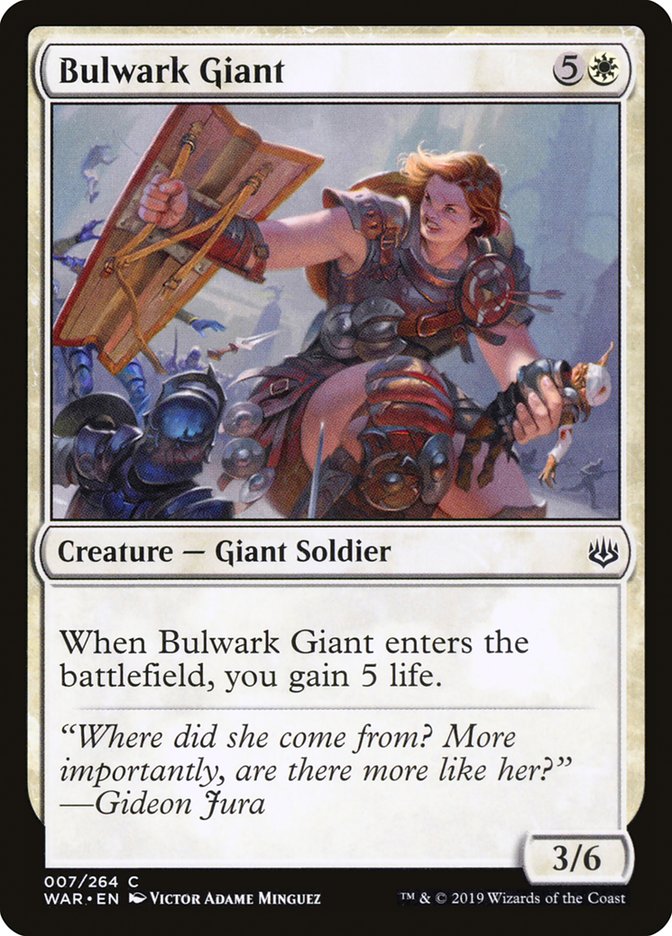 Bulwark Giant [War of the Spark] | Boutique FDB TCG