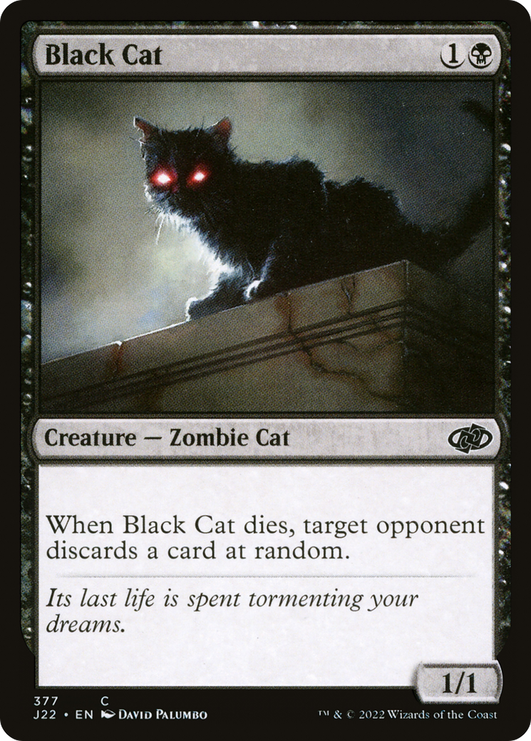 Black Cat [Jumpstart 2022] | Boutique FDB TCG
