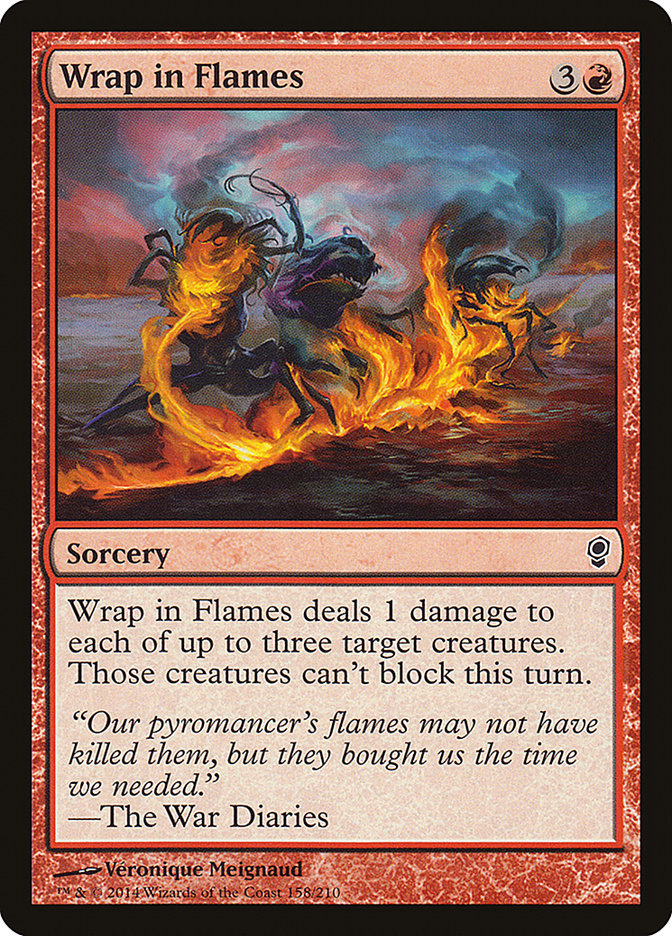 Wrap in Flames [Conspiracy] | Boutique FDB TCG