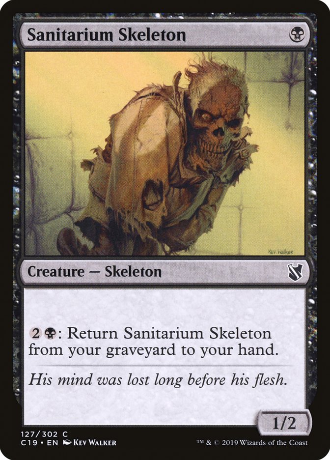 Sanitarium Skeleton [Commander 2019] | Boutique FDB TCG