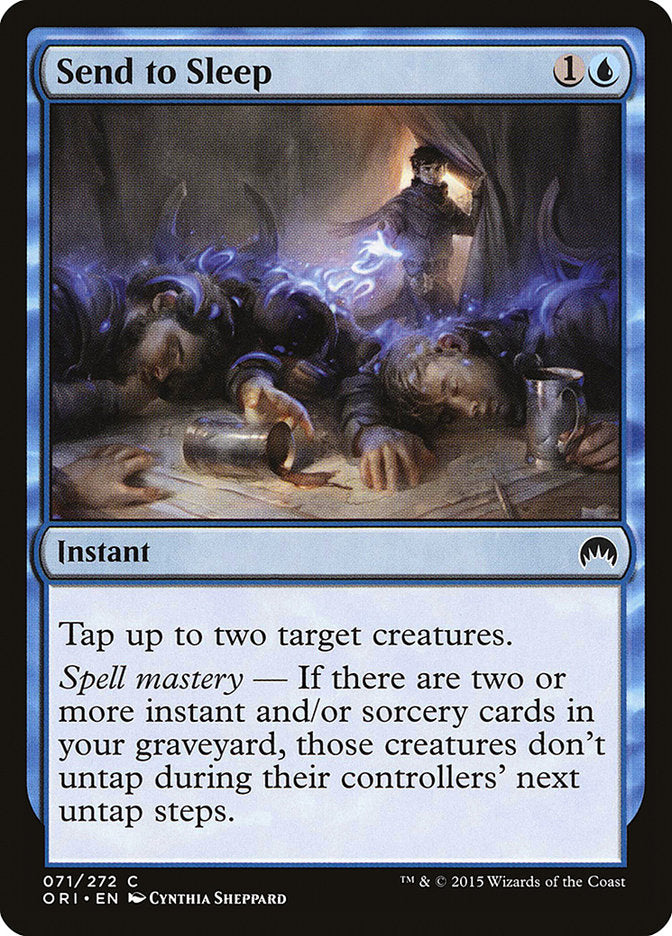 Send to Sleep [Magic Origins] | Boutique FDB TCG