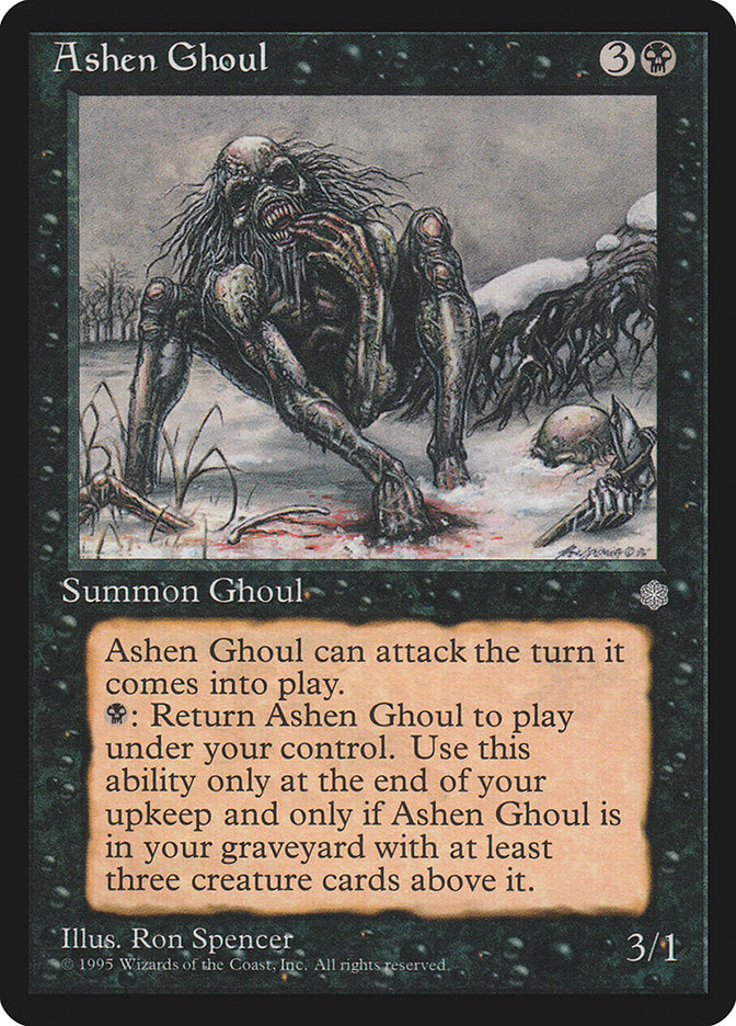 Ashen Ghoul [Ice Age] | Boutique FDB TCG