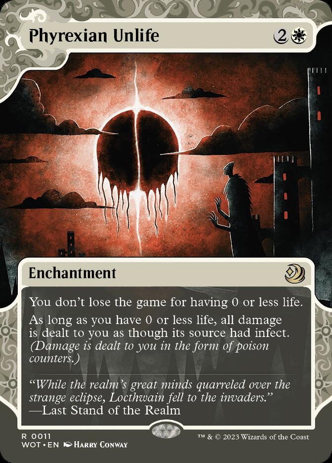 Phyrexian Unlife [Wilds of Eldraine: Enchanting Tales] | Boutique FDB TCG