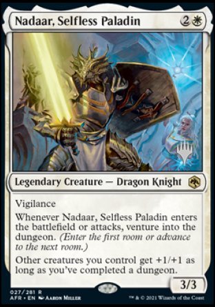 Nadaar, Selfless Paladin (Promo Pack) [Dungeons & Dragons: Adventures in the Forgotten Realms Promos] | Boutique FDB TCG