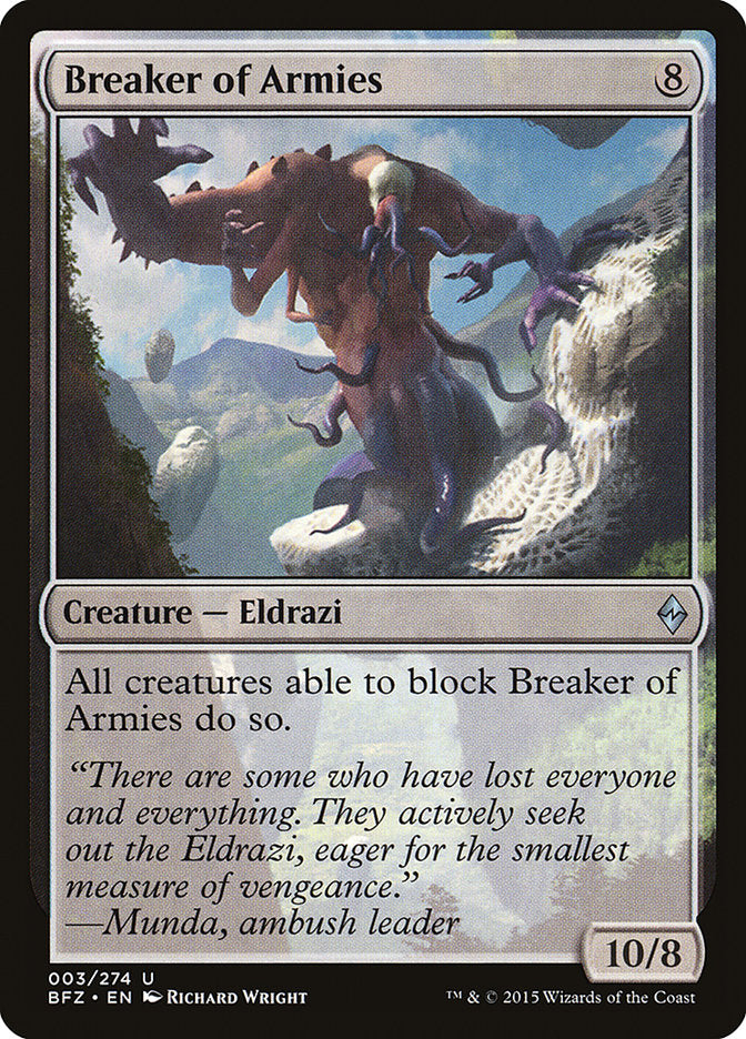 Breaker of Armies [Battle for Zendikar] | Boutique FDB TCG