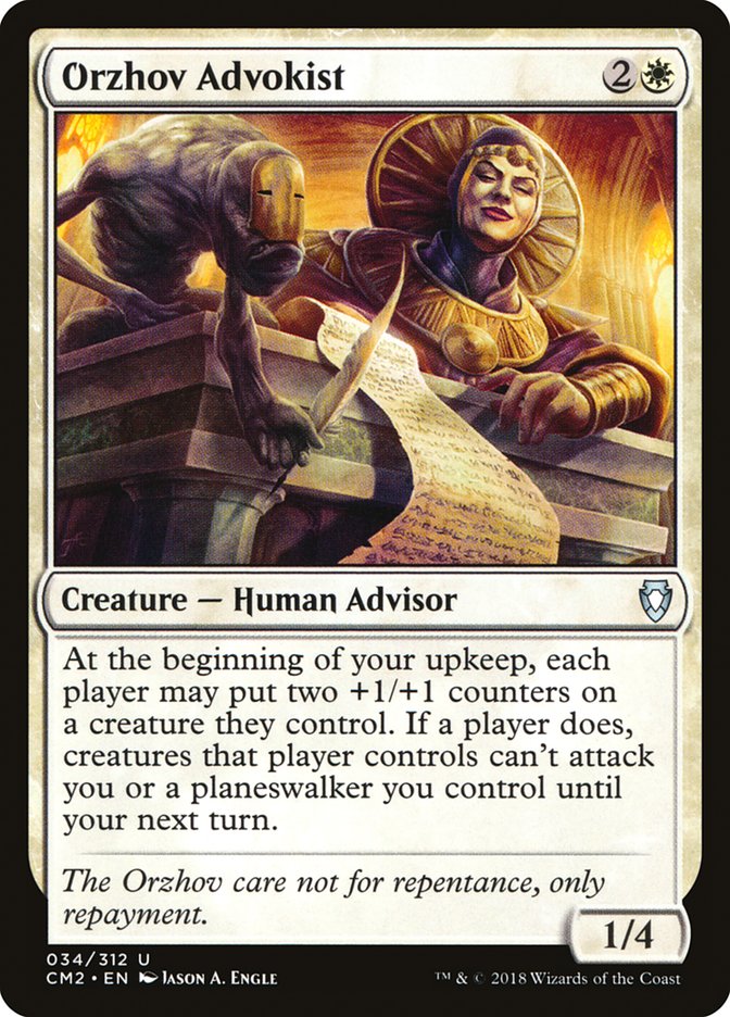 Orzhov Advokist [Commander Anthology Volume II] | Boutique FDB TCG