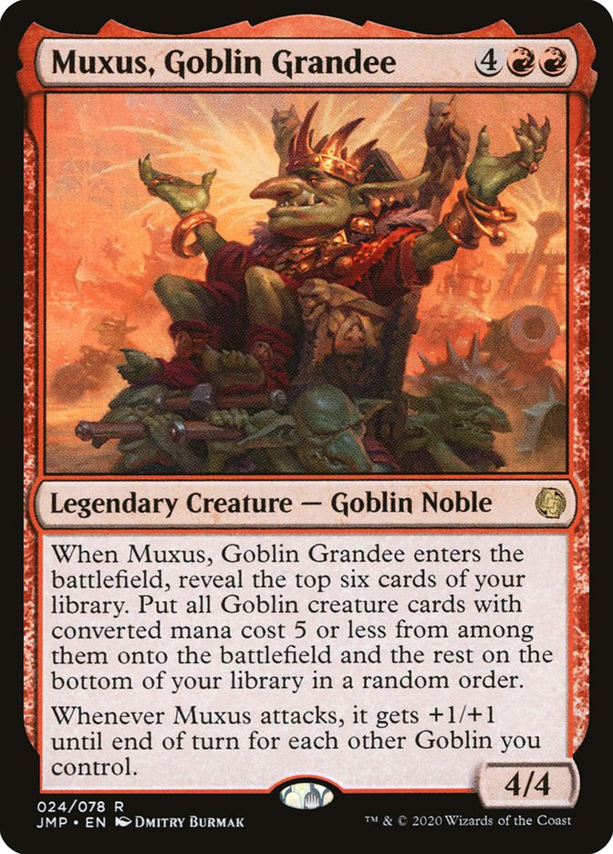 Muxus, Goblin Grandee [Jumpstart] | Boutique FDB TCG