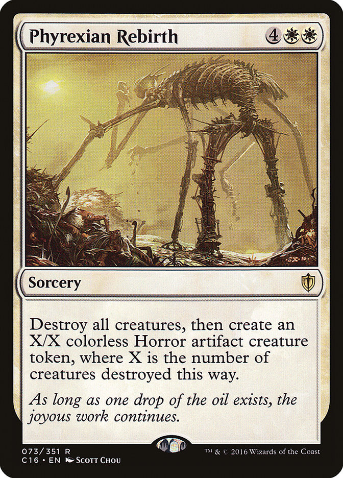 Phyrexian Rebirth [Commander 2016] | Boutique FDB TCG