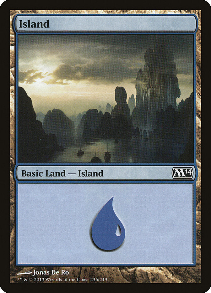 Island (236) [Magic 2014] | Boutique FDB TCG