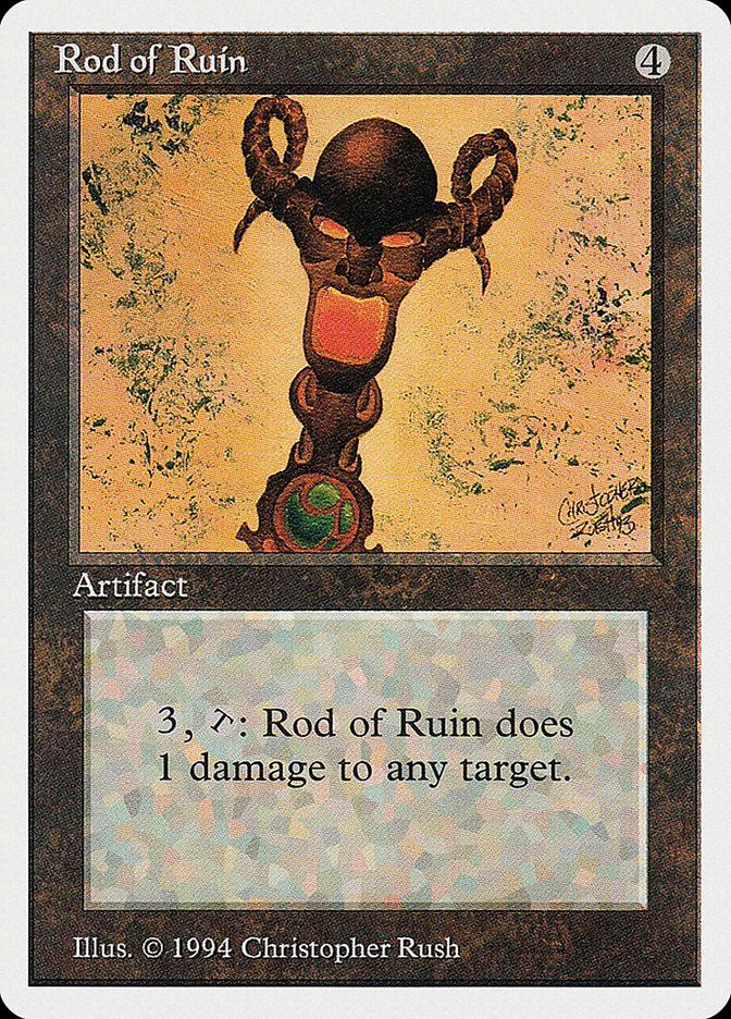 Rod of Ruin [Summer Magic / Edgar] | Boutique FDB TCG