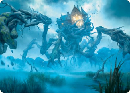 Creeping Inn Art Card [Innistrad: Midnight Hunt Art Series] | Boutique FDB TCG