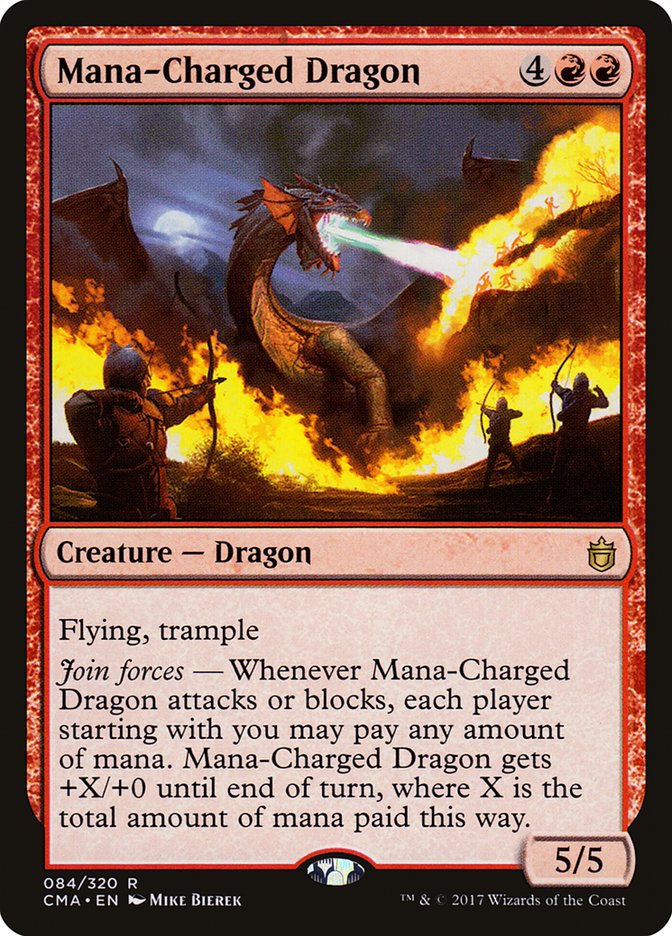 Mana-Charged Dragon [Commander Anthology] | Boutique FDB TCG