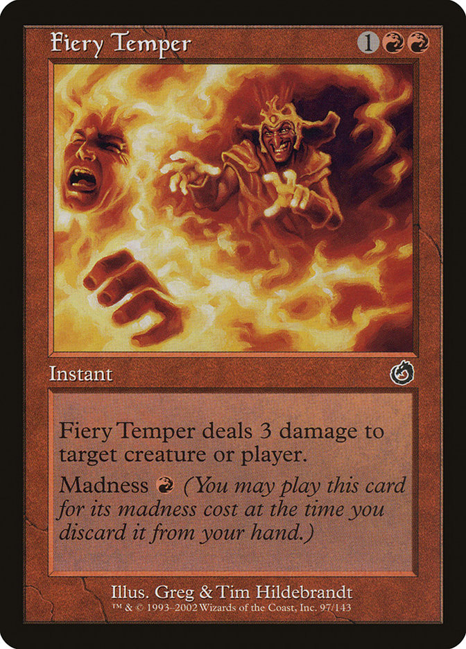 Fiery Temper [Torment] | Boutique FDB TCG