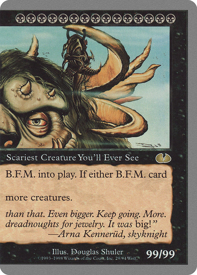 B.F.M. (Big Furry Monster) (29/94) [Unglued] | Boutique FDB TCG