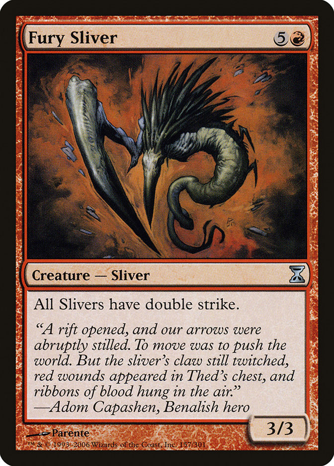 Fury Sliver [Time Spiral] | Boutique FDB TCG