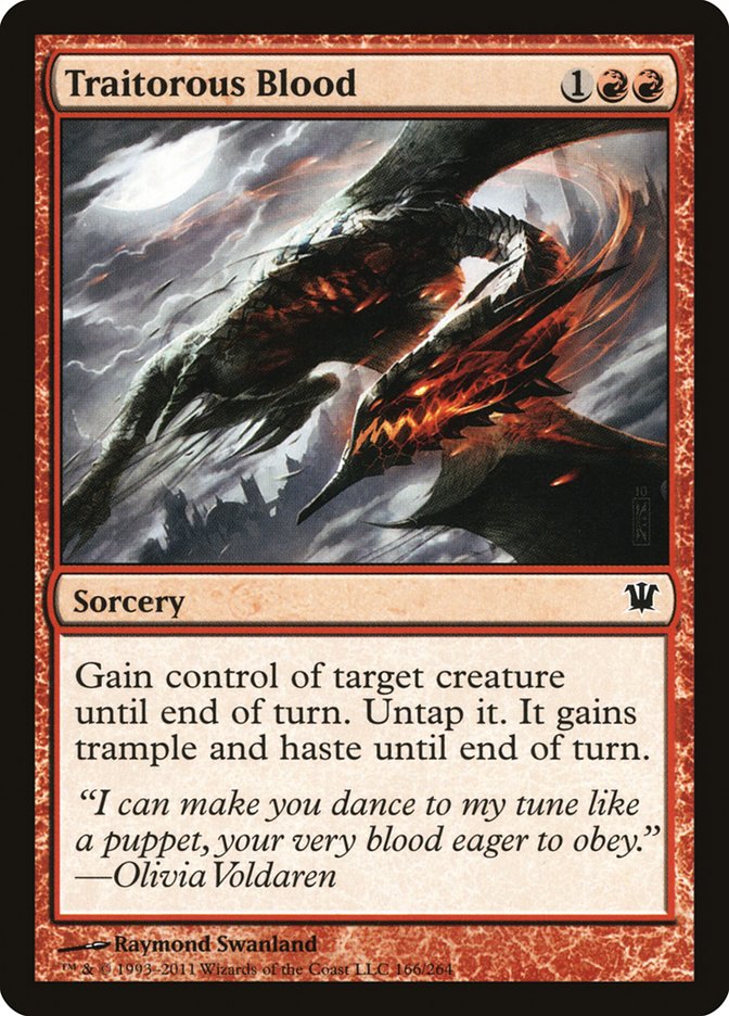 Traitorous Blood [Innistrad] | Boutique FDB TCG