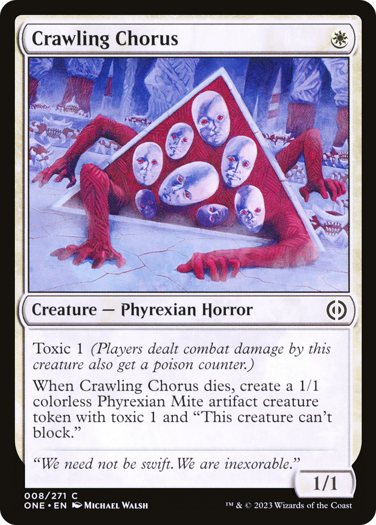 Crawling Chorus [Phyrexia: All Will Be One] | Boutique FDB TCG