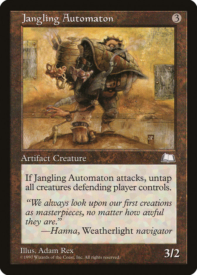 Jangling Automaton [Weatherlight] | Boutique FDB TCG