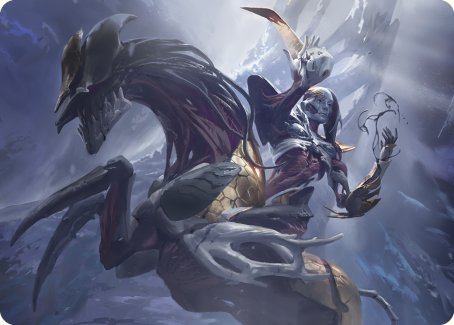 Ria Ivor, Bane of Bladehold Art Card [Phyrexia: All Will Be One Art Series] | Boutique FDB TCG