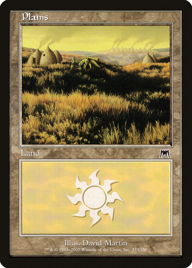 Plains (333) [Onslaught] | Boutique FDB TCG