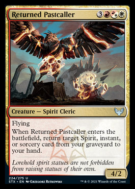 Returned Pastcaller [Strixhaven: School of Mages] | Boutique FDB TCG