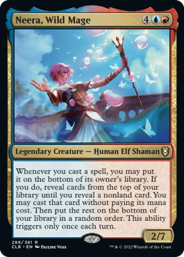 Neera, Wild Mage [Commander Legends: Battle for Baldur's Gate] | Boutique FDB TCG