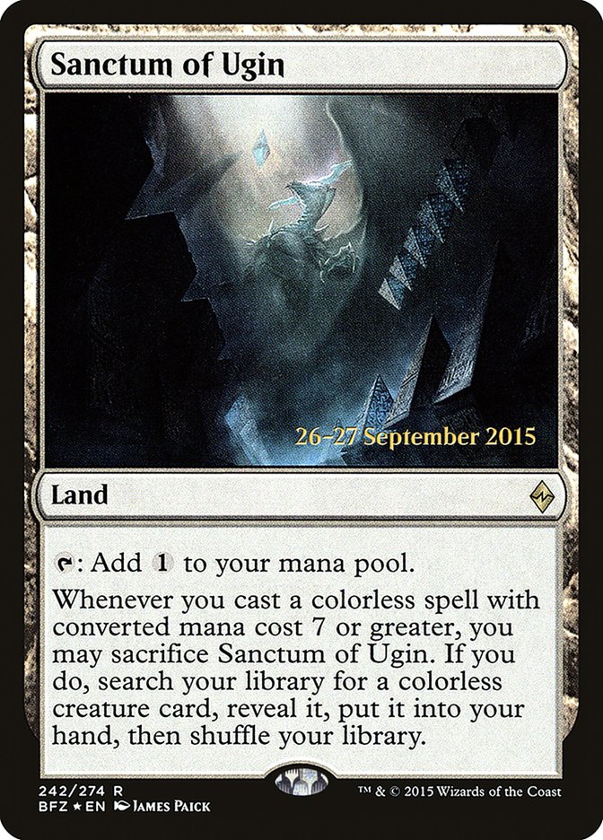 Sanctum of Ugin [Battle for Zendikar Prerelease Promos] | Boutique FDB TCG