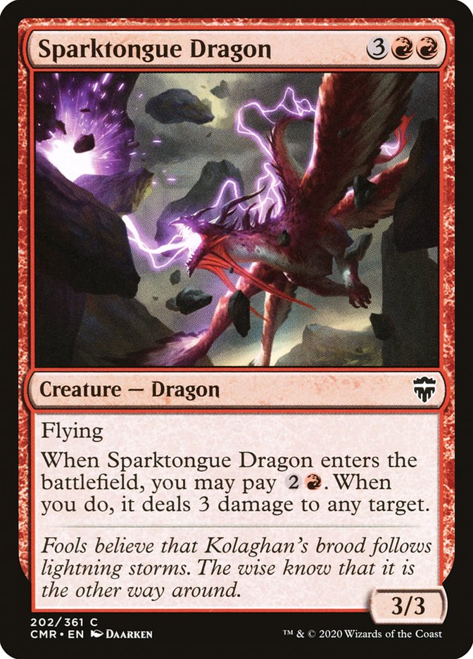 Sparktongue Dragon [Commander Legends] | Boutique FDB TCG