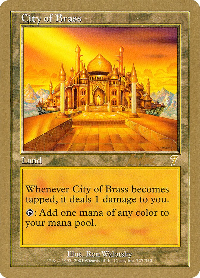 City of Brass (Brian Kibler) [World Championship Decks 2002] | Boutique FDB TCG