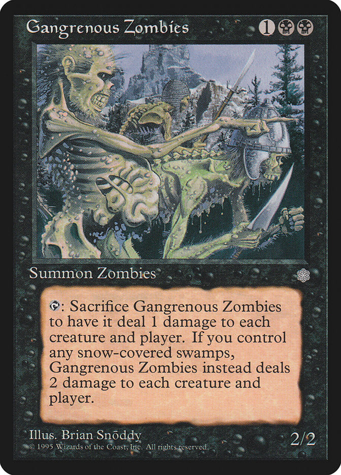 Gangrenous Zombies [Ice Age] | Boutique FDB TCG