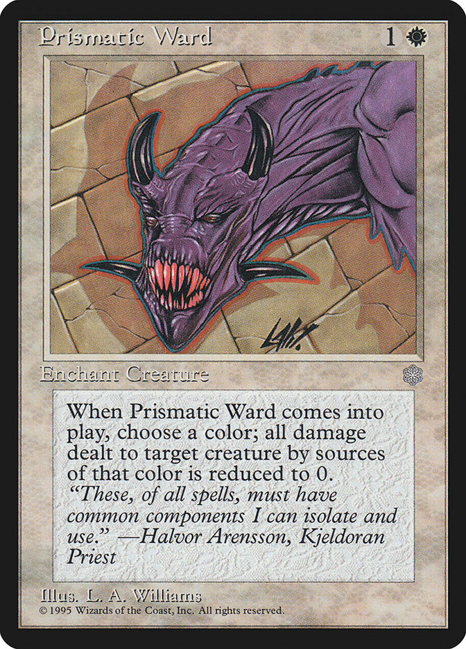 Prismatic Ward [Ice Age] | Boutique FDB TCG