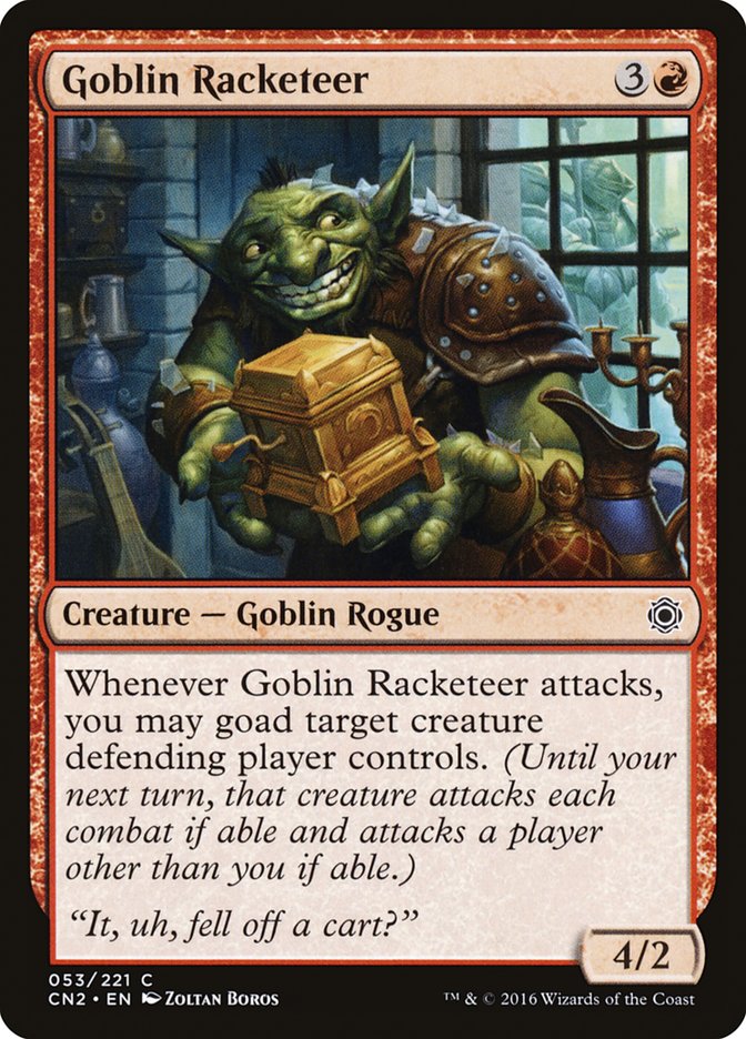 Goblin Racketeer [Conspiracy: Take the Crown] | Boutique FDB TCG