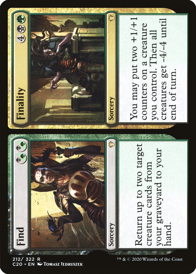 Find // Finality [Commander 2020] | Boutique FDB TCG