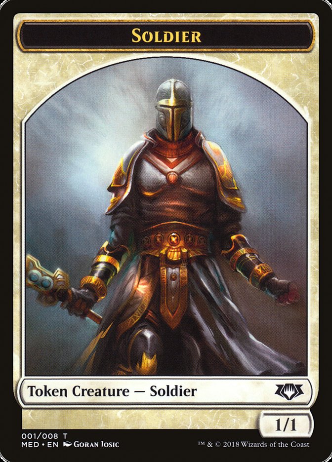 Soldier Token [Mythic Edition Tokens] | Boutique FDB TCG