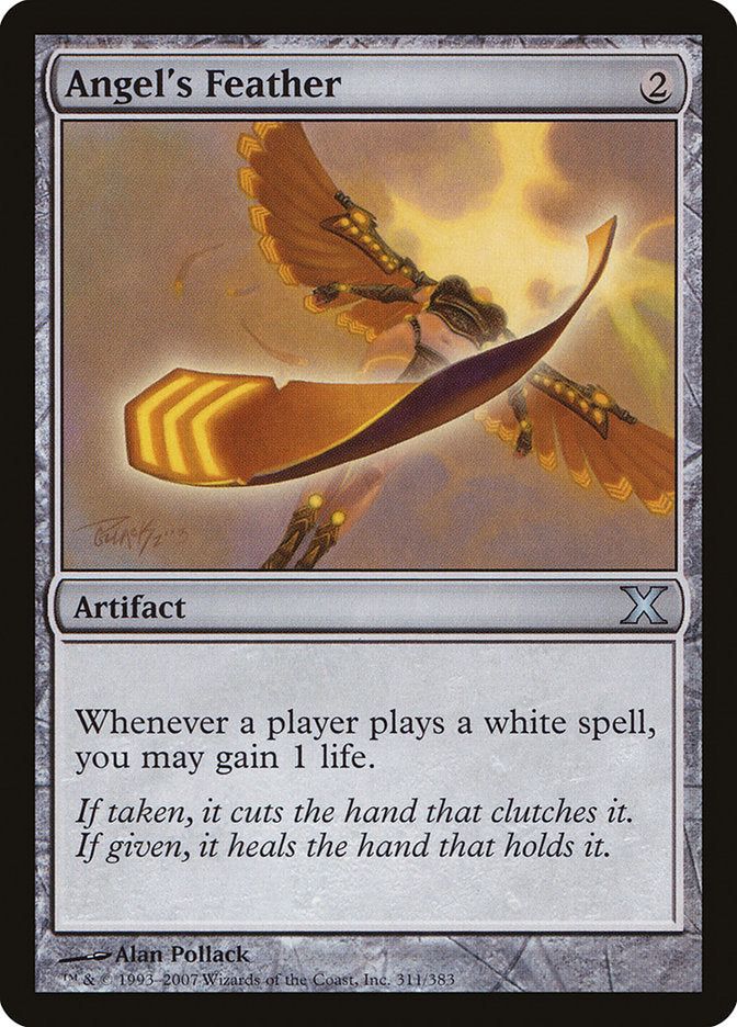 Angel's Feather [Tenth Edition] | Boutique FDB TCG