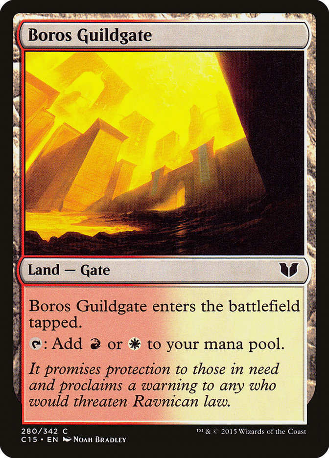 Boros Guildgate [Commander 2015] | Boutique FDB TCG